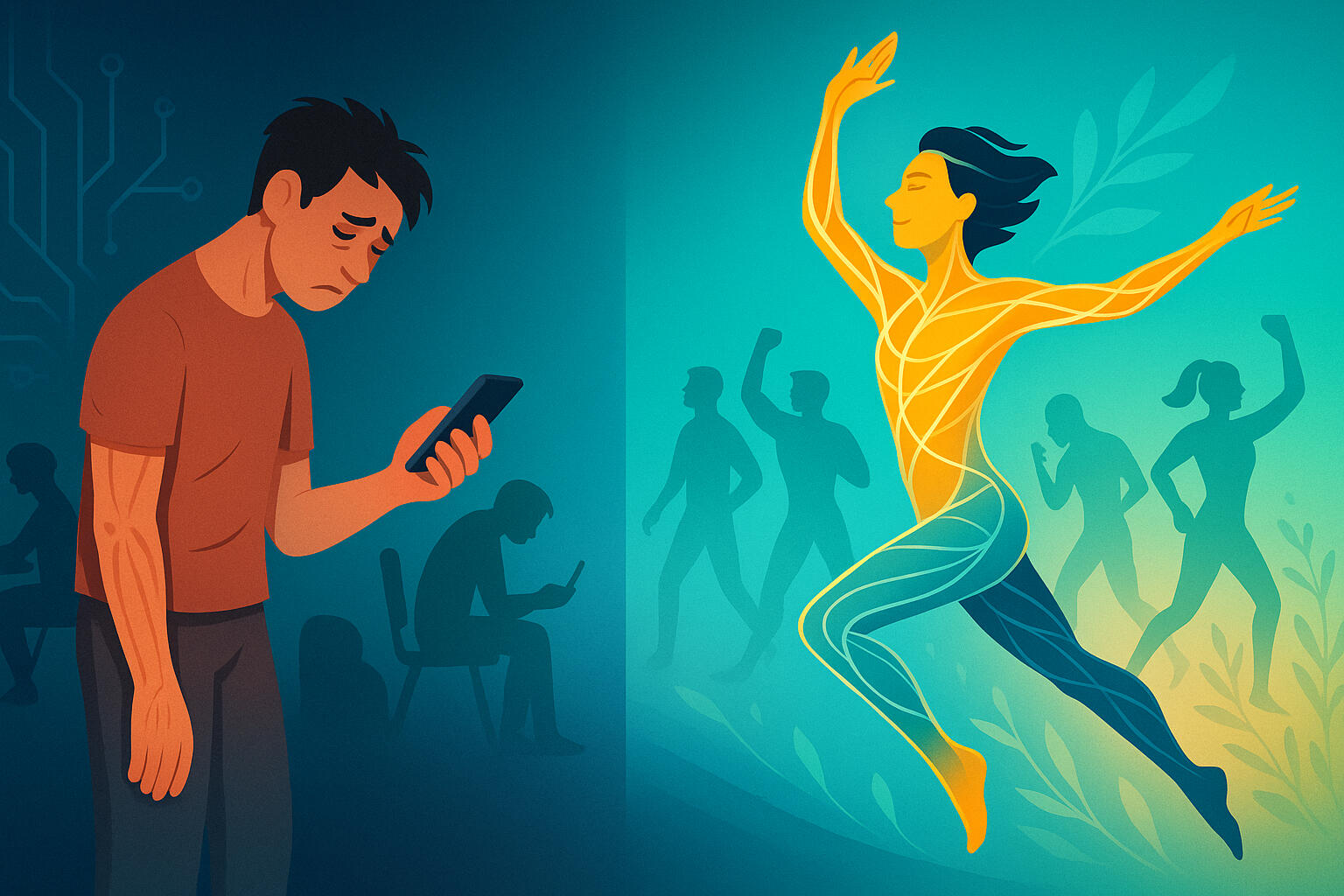 Flow Bands Illustration